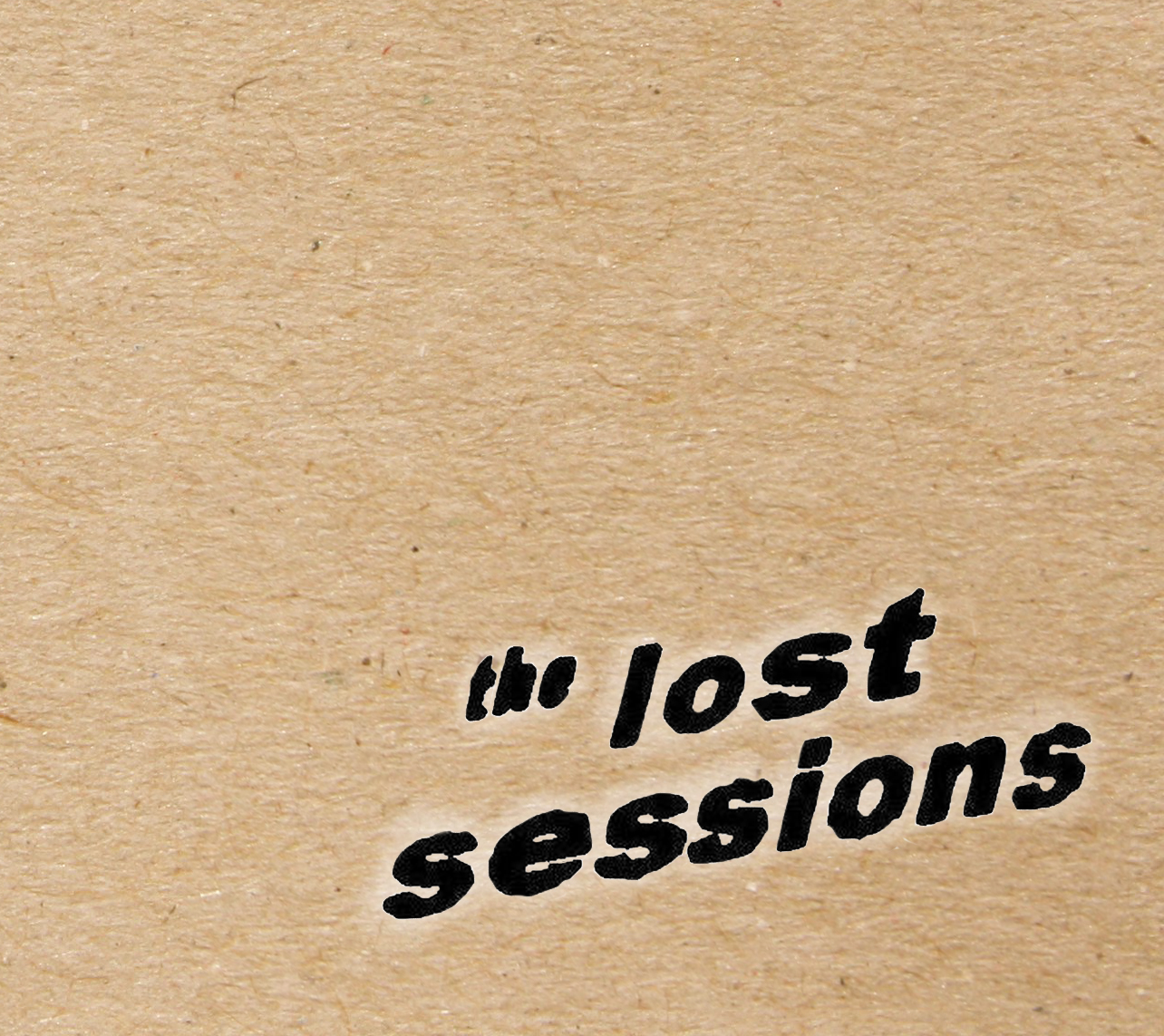 The Lost Sessions cover